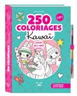 250 coloriages kawaï - crayon multi-mines offert