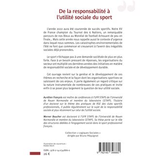 De la responsabilité à l'utilité sociale du sport