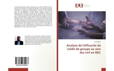Analyse de l'efficacite de credit de groupe au sein des imf en RDC