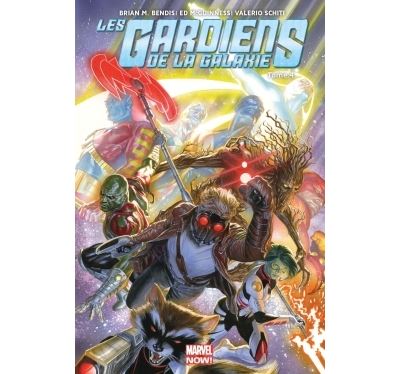 Les gardiens de la galaxie marvel now