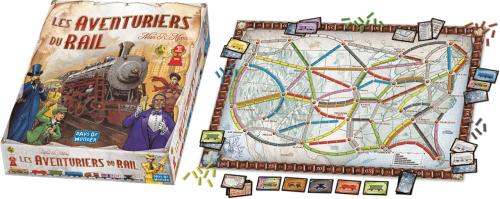 Les Aventuriers du Rail USA | L'As de Trèfle, vente de jeux de société