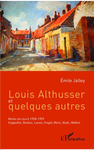 Louis althusser et quelques autres notes de cours 1958 1959
