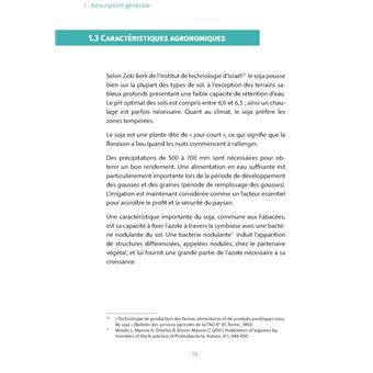 Soja, ce qu'il faut savoir