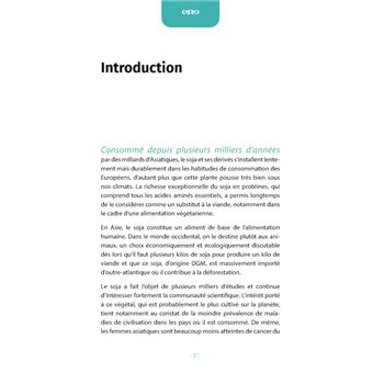 Soja, ce qu'il faut savoir