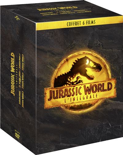 Coffret Jurassic Park et Jurassic World DVD