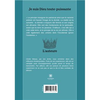 Je suis Dieu toute-puissante