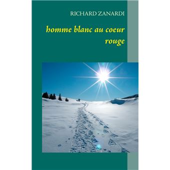 Homme blanc au coeur rouge