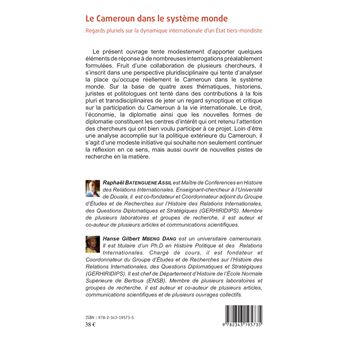 Le Cameroun dans le système monde