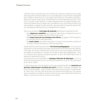 Enseigner l'oral au cycle 2 + Ressources numériques