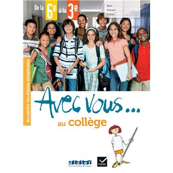 Avec vous... au collège - de la 6e à la 3e - cahier + didierfle.app