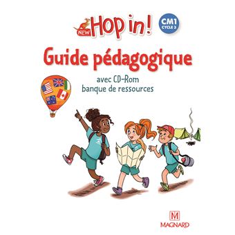 New Hop In! Anglais CM1 (2019) - Banque de ressources sur CD-Rom avec guide pédagogique papier