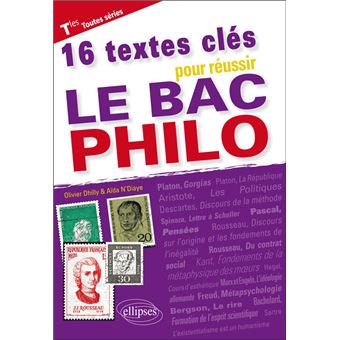 Dhilly 16 textes clés pour réussir le bac philo - broché - Olivier Dhilly ...