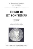 Henri III et son temps