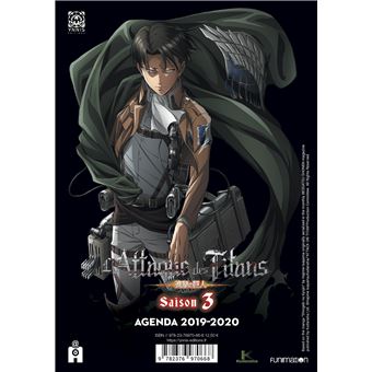 Agenda L'Attaque des Titans 2019-2020