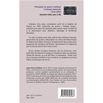 Prisonnier de guerre résistant