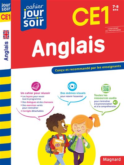 Cahier du Jour Cahier du Soir Anglais CE1 Cycle 2