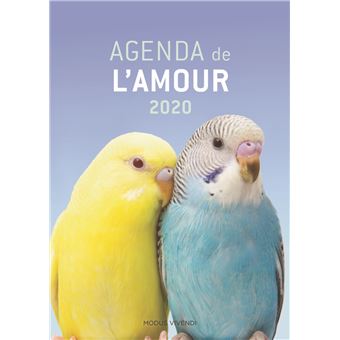 Agenda de l'amour 2020