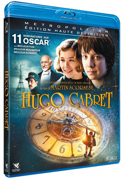 Hugo Cabret en Blu-ray