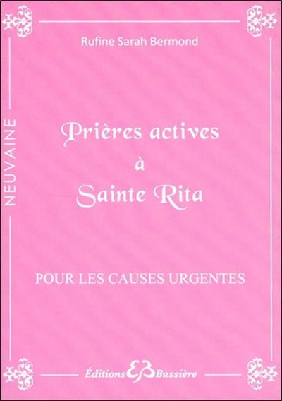 Prières actives à Sainte Rita : Pour les causes urgentes