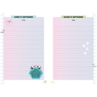 Agendas scolaires : Love Chat