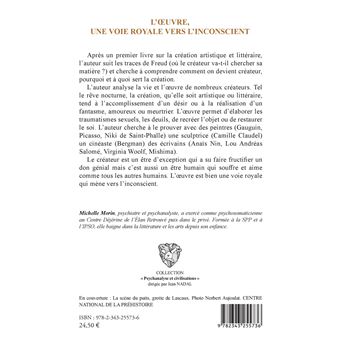L'uvre, une voie royale vers l'inconscient
