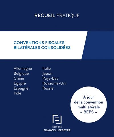 Conventions bilaterales consolidees