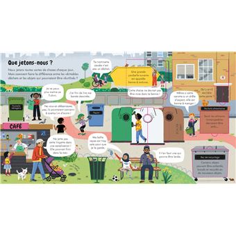 Ce que nous jetons et comment l'éviter - P'tits curieux Usborne