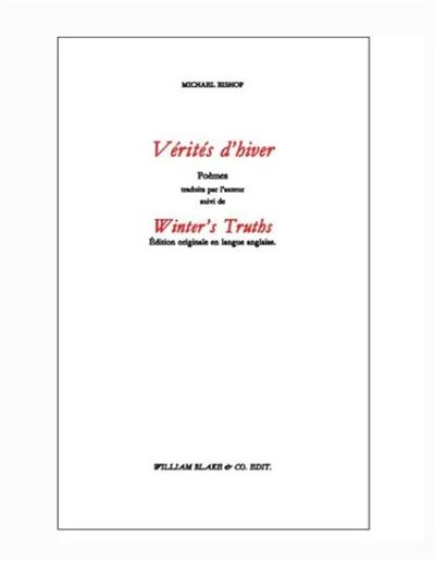 Vérités d'hiver - Michael Bishop - broché