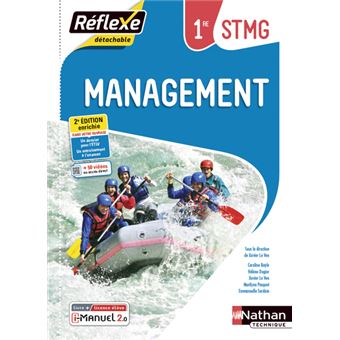 Management 1re STMG (Pochette Réflexe) - Livre + Licence élève - 2021