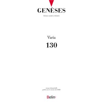 Geneses, n.130 (2023-1)