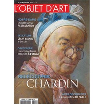 L'objet d'art n°574 - Jean Simeon Chardin - Janvier 2021