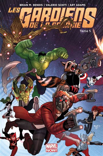 Les Gardiens de la Galaxie Marvel now