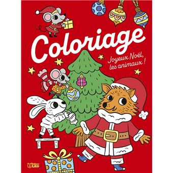 Anim a colo joyeux noel animau