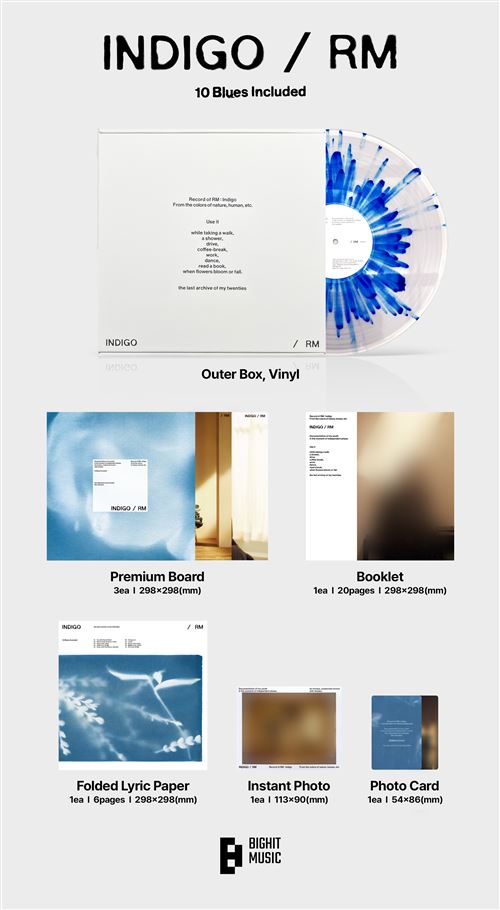 Indigo Édition Limitée Vinyle Coloré : Vinyle album en RM : tous
