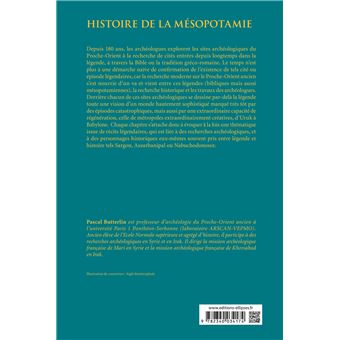 Histoire de la Mésopotamie. Dieux, héros et cités légendaires