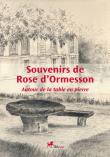 Souvenirs de Rose d'Ormesson autour de la table en pierre