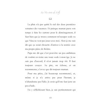 La vie rêvée de Lily