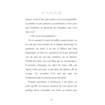 La vie rêvée de Lily