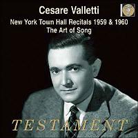 New York Town Hall Recitals 1959-1960 : The Art of Song