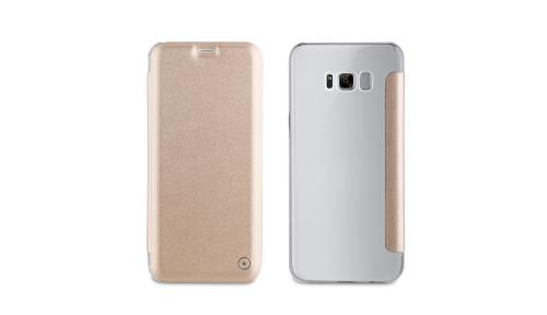 Muvit Folio Case Galaxy S8+ Gold