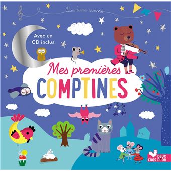 Mes premières comptines - livre avec cd