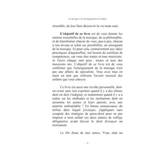 La musique et le développement de l'enfant