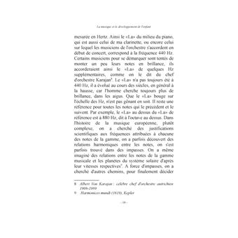 La musique et le développement de l'enfant