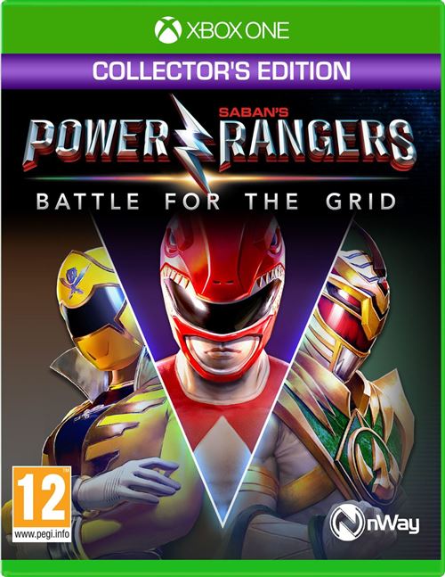 Pochette avant du jeu Power Rangers Battle for the Grid Edition Collector's Xbox One