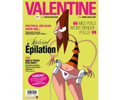 Elle et décoloration