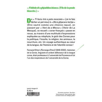 Anthologie Des Expressions Corses Poche Fernand Ettori Achat Livre Fnac