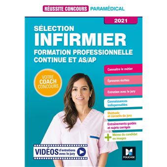 Réussite Concours - Sélection Infirmier - Formation professionnelle continue et AS/AP