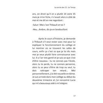 Le cercle des 15