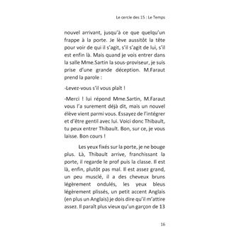 Le cercle des 15