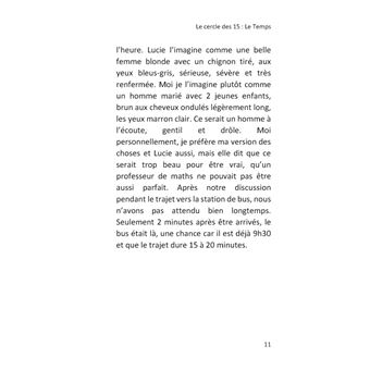 Le cercle des 15